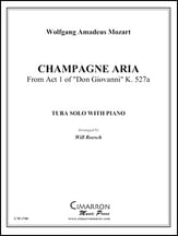 Champagne Aria Tuba and Piano P.O.D. cover